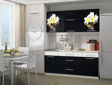 Кухня с фотопечатью Магнолия 1,8 (Миф)