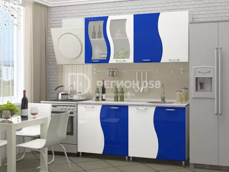 Кухня Волна МДФ (Регион 058)