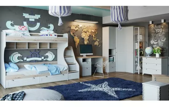 Модульная детская "Ривьера" ТриЯ