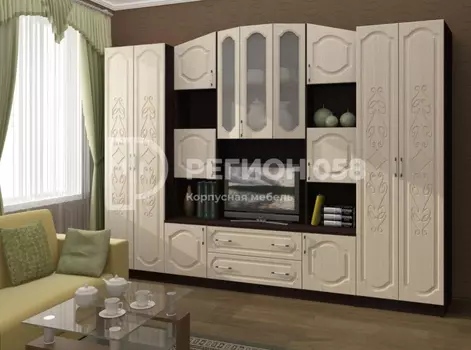 Модульная гостиная Макарена-3 МДФ (Регион 058)