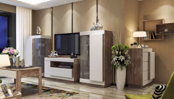 Модульная гостиная Роксет 0554 (КМК)