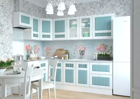 Модульная кухня Камелия Арктик серый (Горизонт)