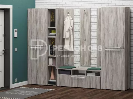 Модульная прихожая Визит-14 ЛДСП (Регион 058)