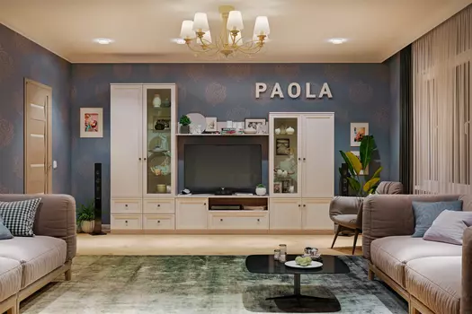 Модульная серия корпусной мебели "Paola" (гостиная) (Глазов)