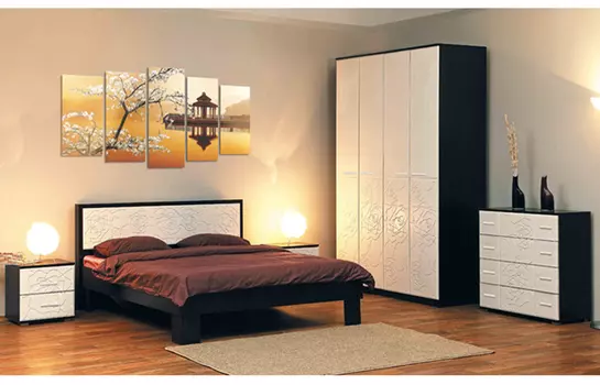 Модульная спальня Розалия венге (Олмеко)