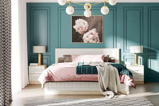 Модульный спальный гарнитур Оливия (Сильва)