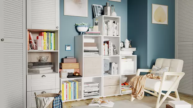 Модульный стеллаж Литл (Трия)