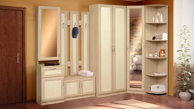 Набор мебели для прихожей Визит-16 (Марибель)