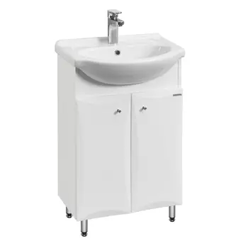 Напольная тумба Джимми 57 М с раковиной (Акватон)