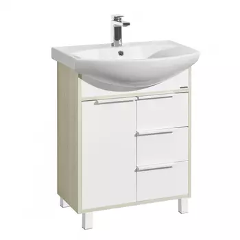 Напольная тумба Рико 65 под раковину (Акватон)