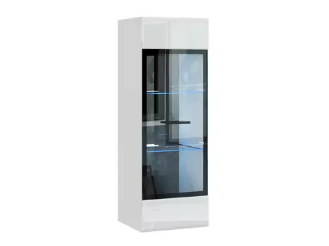 Навесной шкаф-витрина Gloss (НК мебель)