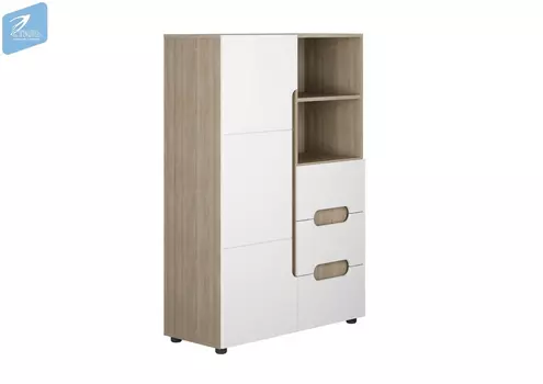 ПАЛЕРМО-3 Шкаф 1 – створчатый комбинированный_Ю (Стиль)