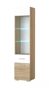 Пенал-витрина Элиза (Памир)