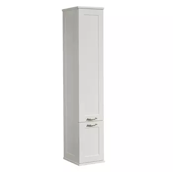 Подвесной шкаф-колонна Леон 80 дуб белый (Акватон)