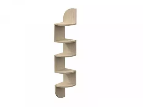 Полка книжная навесная 5 (Премиум)