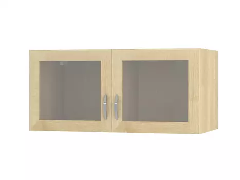 Полка навесная 2 витрины 800 Лидер (Баронс)