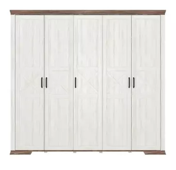 Пятистворчатый шкаф SZF5D Марсель (BRW)