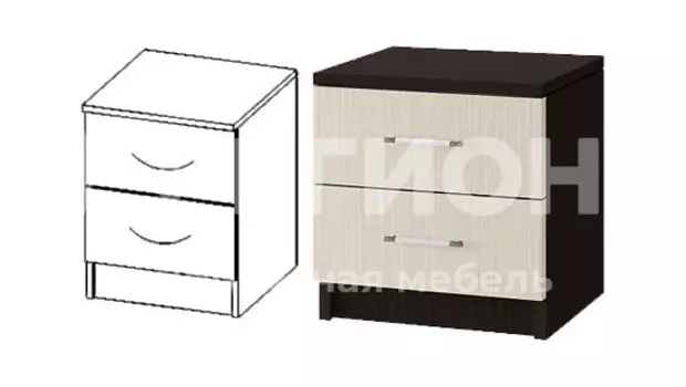 Прикроватная тумба Зиля ЛДСП ЗТ-01 (Регион 058)