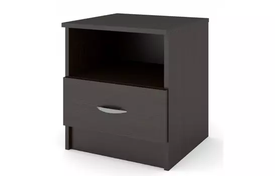 Прикроватная тумбочка Галина с ящиком и полкой (Баронс)