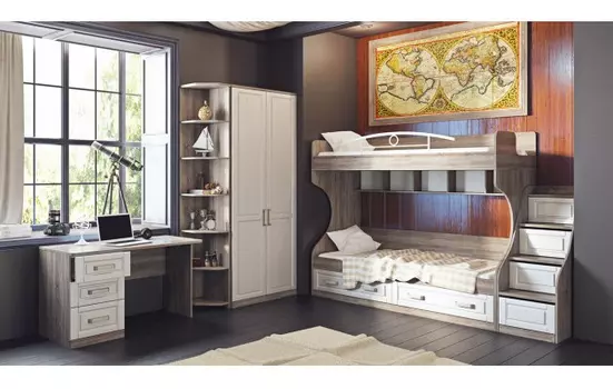 «Прованс» модульная мебель для детской комнаты (триЯ)