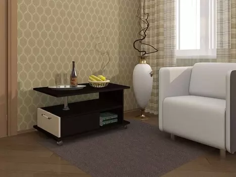 Сервировочный стол с местом для книг (ВВ)