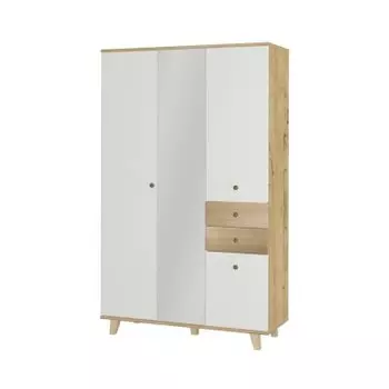 Шкаф 3-х створчатый №25 Лакки (Аквилон)