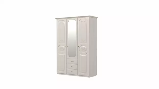 Шкаф 3х дверный Ивушка-5 (Марибель)