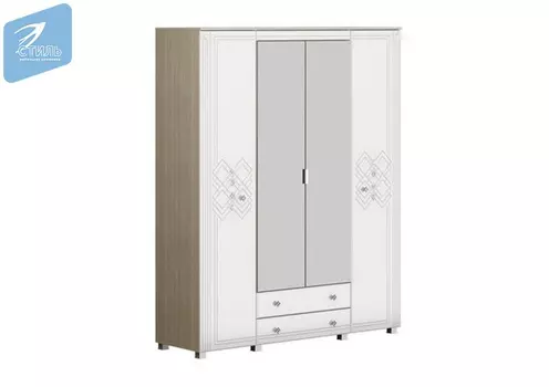 Шкаф 4-х створчатый 1700 АМЕЛИ СТИЛЬ