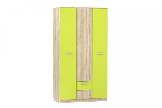 Шкаф комбинированный НМ 013.08-01 М Акварель (цвет на выбор) (Сильва)