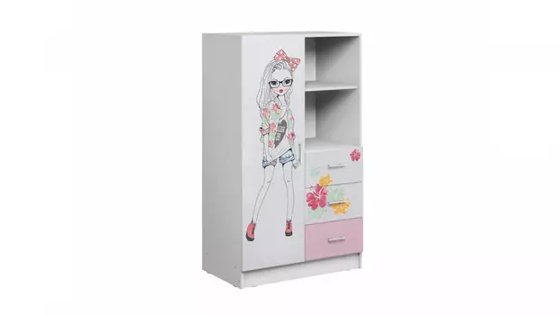 Шкаф комбинированный Вега Fashion (Миф)