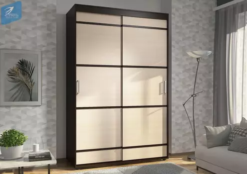 Шкаф-купе 1,35м ЭВА ШК-018 СТИЛЬ