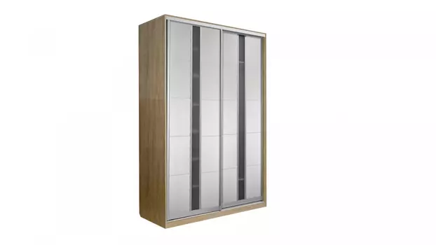 Шкаф купе 3-х дверный фасад Соло (Марибель)