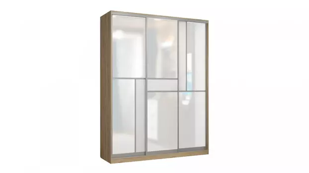 Шкаф купе 3-х дверный фасад Вояж (Марибель)