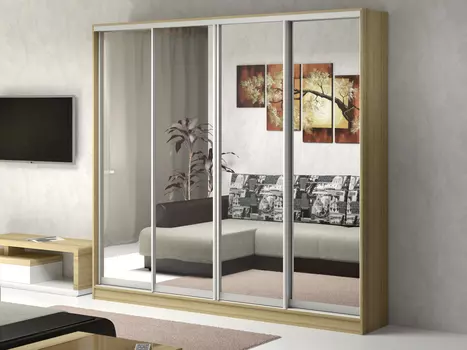 Шкаф-купе Альберто 4 (Баронс)