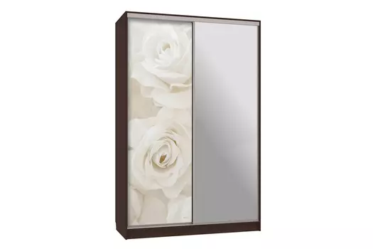 Шкаф-купе Гранд 9-600 Розы (Мебельсон)