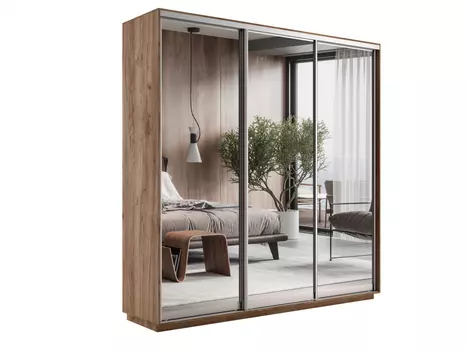 Шкаф-купе Экспенс ТРИО-трехдверный Е1