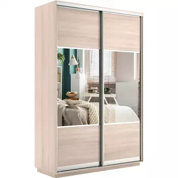 Шкаф-купе Комби ДУО-двухдверный Е1