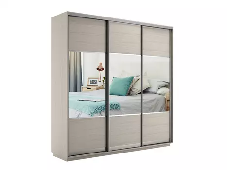 Шкаф-купе Комби ТРИО-трехдверный Е1