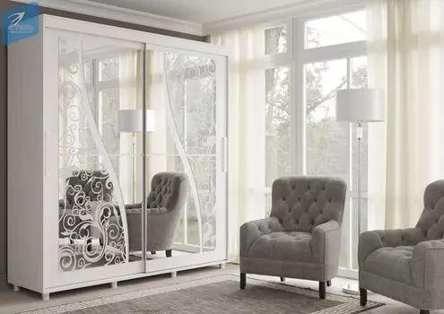 Шкаф-купе Комфорт-12 ПРАЙМ 2,0 Фантазия (Стиль)