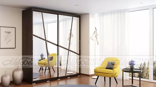 Шкаф-купе Крафт-1 (Мебелони)