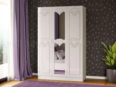 Шкаф Натали-1 3-х ств. (Миф)