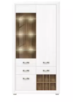 Шкаф REG1W2D2S Мальта (BRW)