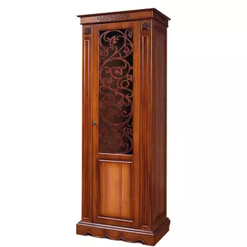 Шкаф с витриной 1Д Амелия 0435.11 (КМК)