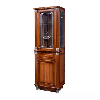 Шкаф с витриной 2Д1Я Баккара 0441.8 (КМК)