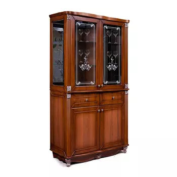 Шкаф с витриной Баккара 0441.4 (КМК)