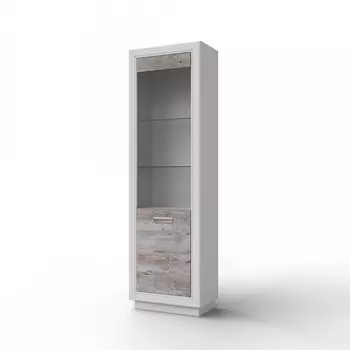 Шкаф с витриной Эстель 0738.22/0738.23 (КМК)