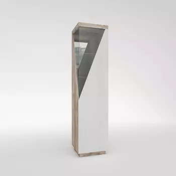 Шкаф с витриной Лайт 0551.6/0551.7 (КМК)