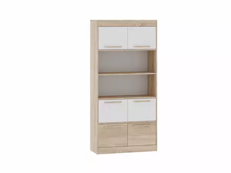 Шкаф ШКС-4 Оксфорд с открытыми полками (НК мебель)