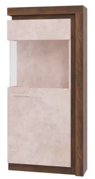 Шкаф-витрина №1 Люмен (Ижмебель)