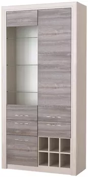 Шкаф-витрина 1В2С2Я Октава (Памир)